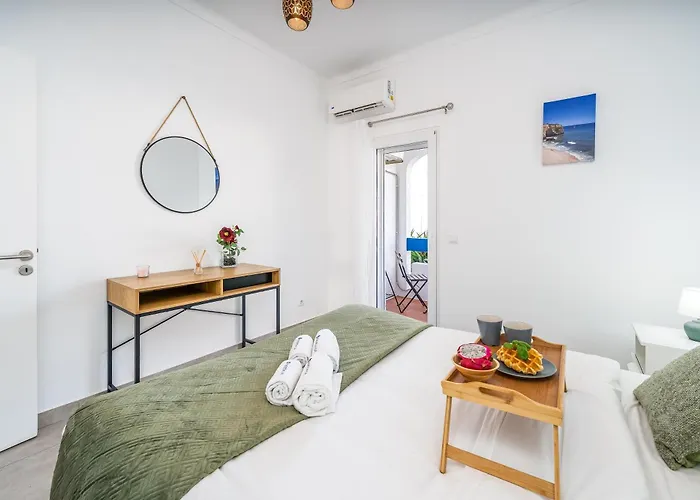 Sunlit Balcony & Open Space Flat By Hostwise * Albufeira